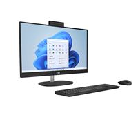 HP - 23.8 inch Touch All-in-One Desktop PC 24-cr0140 AMD Ryzen 5 7520U 16GB RAM 1TB SSD Win 11 Ho... - Large Front