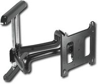 Chief - Large Flat Panel Dual Swingarm Mount - Black - Large Front