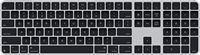 Magic Keyboard with Touch ID and Numeric Keypad for Mac models with Apple silicon (USB-C) - Black... - Large Front