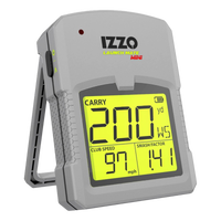 Izzo - Launch Mate Mini Golf Launch Monitor - Gray - Large Front