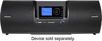 SiriusXM - SD2 Portable Speaker Dock - Black - Large Front