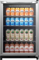 Frigidaire - 144 Can Beverage Center - Stainless Steel - Large Front