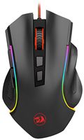 REDRAGON - M602A-RGB Wired Gaming Mouse, 7200 DPI, RGB, 8 Backlit Modes, Ergonomic, 7 Programmabl... - Large Front