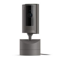 Ring - Pan-Tilt Indoor Security Cam with 360° Horizontal Pan Coverage, Live View & Two-Way Talk, ... - Large Front
