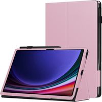 SaharaCase - Bi-Fold Folio Case for Samsung Galaxy Tab S8, Tab S9 and Tab S9 FE - Blush Pink - Large Front
