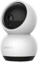 Swann - EVO 2K HD Pan-Tilt Indoor Wi-Fi Security Camera W/ Auto Tracking, Motion/Pet/Person Detec... - Large Front