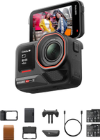 Insta360 - Ace Pro2 Action Camera Flash Print Bundle - Black - Large Front