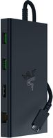 Razer - USB C Dock Station with 11 Ports - Black - Large Front