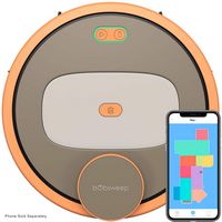 bObsweep - PetHair Appetite Wi-Fi Connected Robot Vacuum and Mop - Thai Tea - Large Front