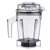 Vitamix - 48-ounce Dry Grains Container with SELF-DETECT - Clear - Large Front