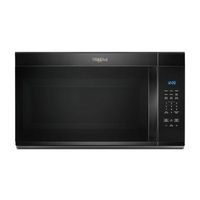 Whirlpool - 1.7 Cu. Ft. Over-the-Range Microwave with 1000-Watts Cooking Power - Black - Large Front