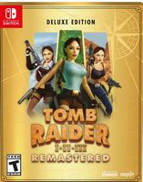 Tomb Raider I-III Remastered Starring Lara Croft Deluxe Edition - Nintendo Switch - Large Front