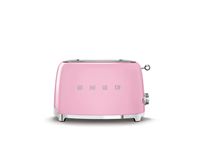 SMEG TSF01 2-Slice Wide-Slot Toaster - Pink - Large Front