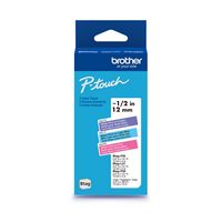 Brother - P-touch Btag BTAG-3M02 3-Pack Label Tape, 1/2