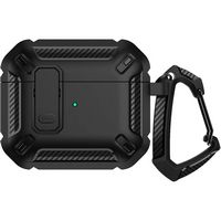 SaharaCase - Raider Series Heavy-Duty Case for Apple AirPods 4 and AirPods 4 with Active Noise Ca... - Large Front