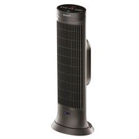 Honeywell - Ceramic Tower Heater - Slate Gray - Large Front