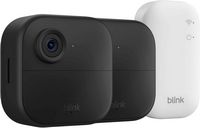 Blink - Outdoor 4 – Wireless smart security camera, two-year battery life, 1080p HD. Sync Module ... - Large Front