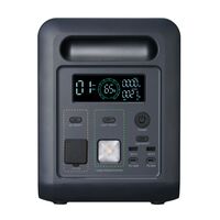 Fremo - X1200 Portable Power Station (1024 Wh Capacity) - Gray - Large Front