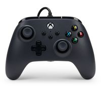 PowerA - Wired Controller for Xbox Series X|S - Black - Large Front