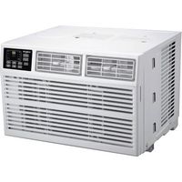 Whirlpool - 1,500 Sq. Ft. 23,200 BTU 230V Window Mounted Air Conditioner with Supplemental Heat -... - Large Front