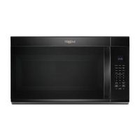 Whirlpool - 1.9 Cu. Ft. Over-the-Range Microwave with Sensor Cooking - Black - Large Front