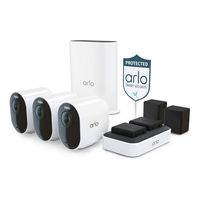 Arlo - Ultra Outdoor Security Camera 4K HDR (3rd Gen, 2025 Release) - Wireless, Rechargeable Batt... - Large Front