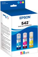 Epson - 542 Multipack XL High-Yield Ink Cartridges - Cyan/Magenta/Yellow - Large Front