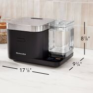 KitchenAid - Grain and Rice Cooker 8 Cup with Automatically Sensing Integrated Scale + Water Tank... - Large Front