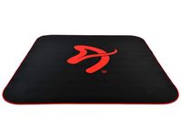 Arozzi - Zona Quattro Floor Pad - Black Red - Large Front