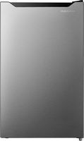 Insignia™ - 4.4 Cu. Ft. Mini Fridge with Door Storage and ENERGY STAR Certification - Stainless S... - Large Front