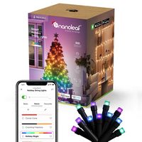 Nanoleaf - Matter Smart Holiday String Lights (300 LEDs) - White and Colors - Large Front