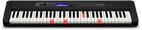 Casio - LK-S450 61 Key Keyboard with Lighted Keys - Black - Large Front