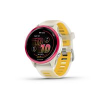 Garmin - Forerunner 570 GPS Smartwatch 42 mm Aluminum - Raspberry Aluminum - (2025) - Large Front