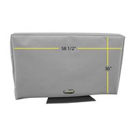 Solaire - Outdoor TV Cover for Most Flat-Panel TVs Up to 65