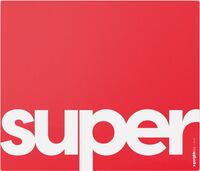 Pulsar - Superglide Glass Mousepad v2 - XL - Red - Large Front