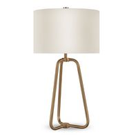 Camden&Wells - Herbert Table Lamp - Brass - Large Front
