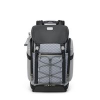 TUMI - Alpha Bravo Expedition Backpack - Pearl Gray Mesh - Large Front