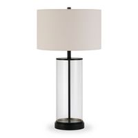 Camden&Wells - Nicolet Table Lamp - Obsidian - Large Front