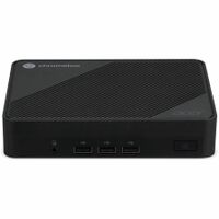Acer - Chromebox - Intel Celeron - 8GB Memory - 64GB eMMC - Black - Large Front