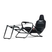 Next Level Racing - Formula Lite Pro Foldable Racing Cockpit - Black - Large Front