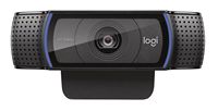 Logitech - C920e Full HD 1080p Business Webcam - Black - Large Front