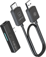 MINIX - USB-C HDMI Wireless Extender, USB C Transmitter and HDMI Receiver Wireless Display Dongle... - Large Front