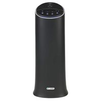 PureGuardian - 1.5 Gal. Ultrasonic Cool Mist Humidifier - Onyx black - Large Front