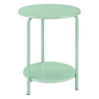 OSP Home Furnishings - Elgin Accent Table - Mint - Large Front