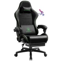GTPlayer - Ace Pro Gaming Chair - Green - Large Front