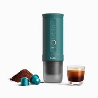Nano Portable Electric Espresso Machine Single Serve Coffee Maker - Outin Teal - Large Front