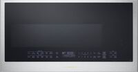 LG - SIGNATURE 1.7 Cu. Ft. Convection Over-the-Range Smart Microwave with Sensor Cooking, Air Fry... - Large Front