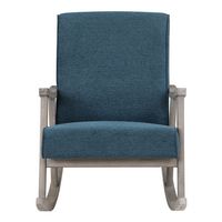 OSP Home Furnishings - Gainsborough Rocker - Azure - Large Front