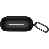 SaharaCase - Anti-Slip Silicone Case for Sony WF-C700N Headphones - Black - Large Front