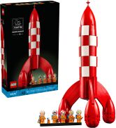 LEGO - Ideas Tintin Moon Rocket Building Set 21367 - Large Front